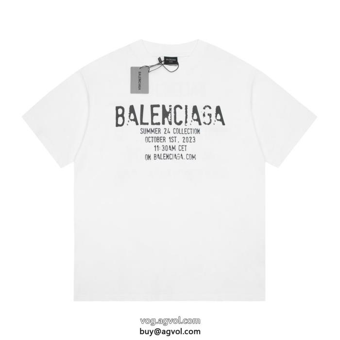 半袖Tシャツブランド 偽物 通販大絶賛王道コンビバレンシアガ_0_3