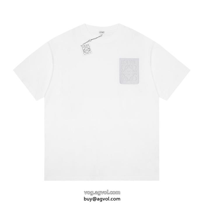 半袖Tシャツコピー ブランド 通販 安心飽きのこないデザイン定番人気LOEWE_0_2