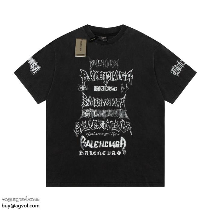 新作セール価格でゲット品が良い偽物 通販 半袖Tシャツbalenciaga_0_0