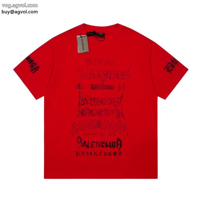 新作セール価格でゲット品が良い偽物 通販 半袖Tシャツbalenciaga_0_1