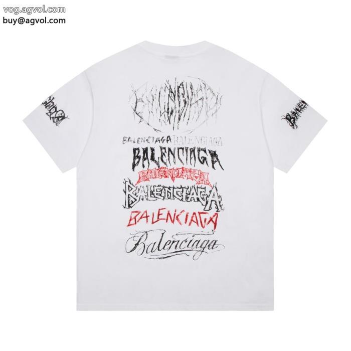 新作セール価格でゲット品が良い偽物 通販 半袖Tシャツbalenciaga_0_2