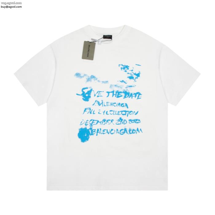 コピー ブランド 優良半袖Tシャツ2024年新作通販サラサラの着心地balenciaga_0_0