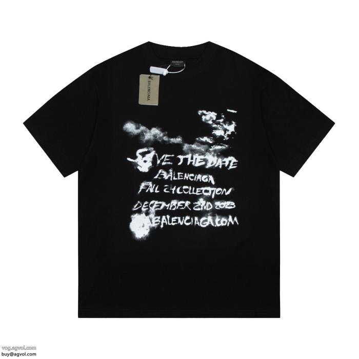 コピー ブランド 優良半袖Tシャツ2024年新作通販サラサラの着心地balenciaga_0_2