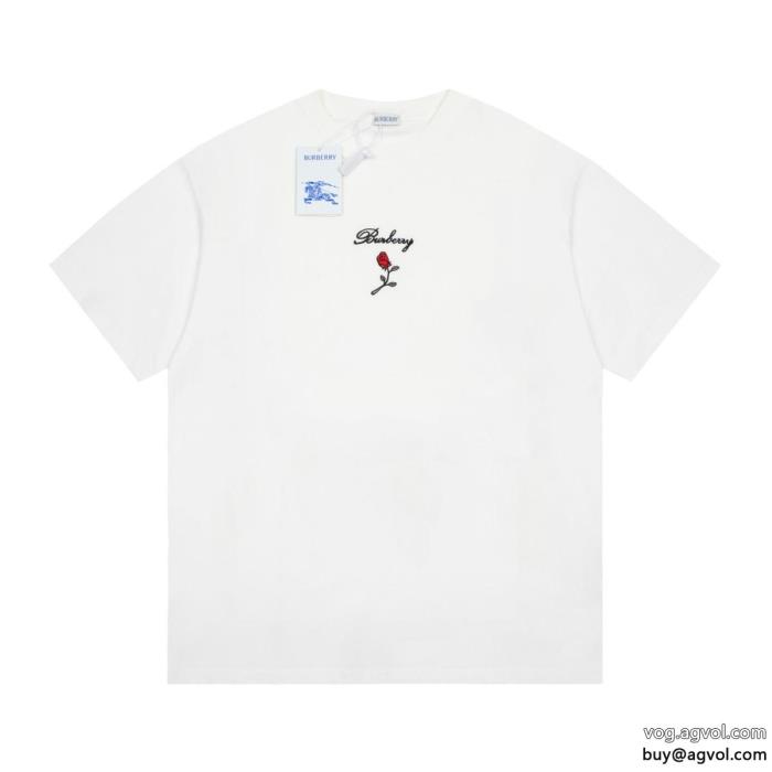 バーバリー偽物 ブランド 激安半袖Tシャツ快適な着心地王道コンビ_0_2