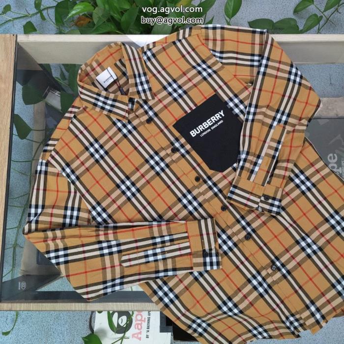 きれいめコーデに変身お手頃価格長袖シャツ激安 通販 ブランドBURBERRY_0_1