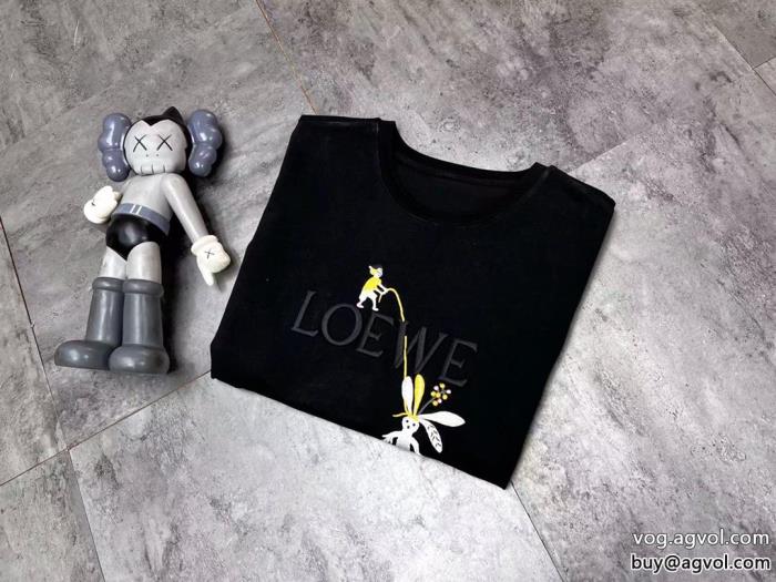 新品限定セール限定モデル半袖Tシャツブランド コピー 着払いLOEWE_0_2