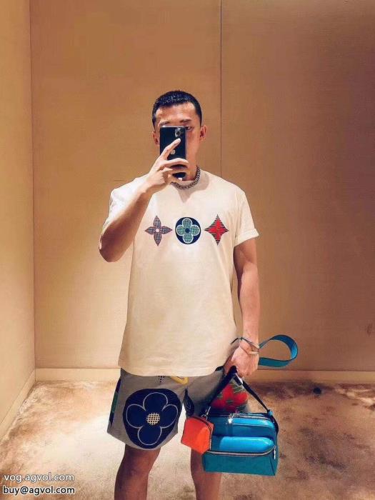 半袖Tシャツ偽 ブランド LOUIS VUITTON在庫あり即発夏に爆発的な人気_0_1