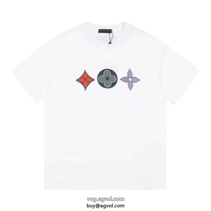 半袖Tシャツ偽 ブランド LOUIS VUITTON在庫あり即発夏に爆発的な人気_0_2