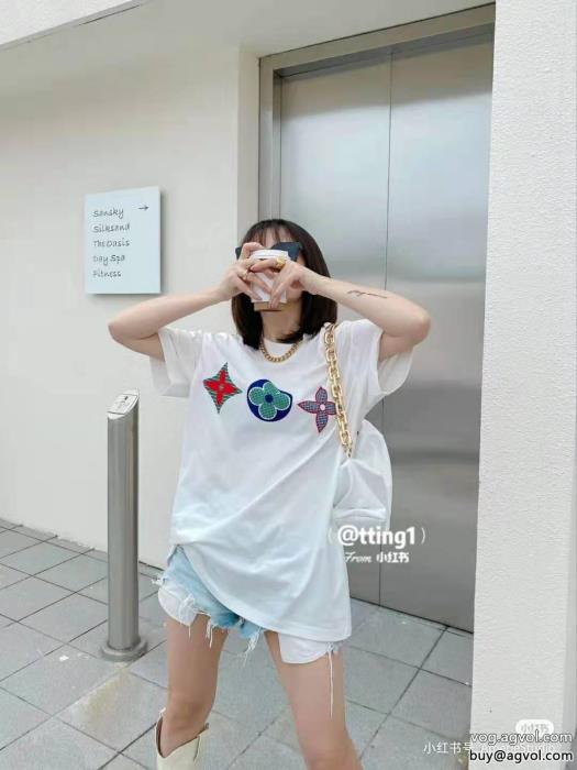 半袖Tシャツ偽 ブランド LOUIS VUITTON在庫あり即発夏に爆発的な人気_0_4