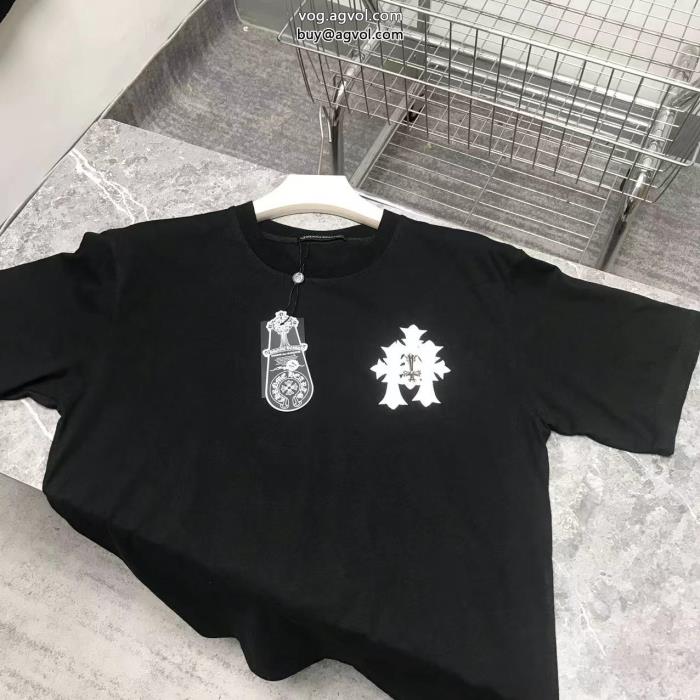 ブランド コピーCHROME HEARTS半袖Tシャツ夏に必須の定番アイテムSS23完売必至_0_2