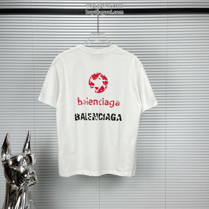 balenciaga優しい肌触り232024最新モデル半袖Tシャツブランド 偽物 通販_0_1