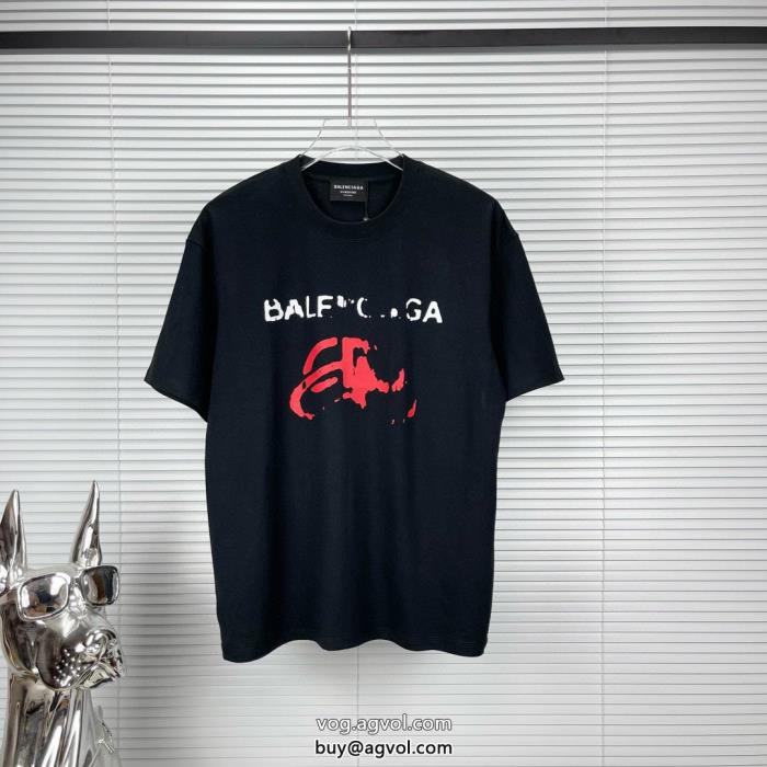 balenciaga優しい肌触り232024最新モデル半袖Tシャツブランド 偽物 通販_0_2