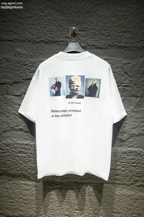 バレンシアガ肌触りの良いサラりと人気話題半袖Tシャツ激安 通販 ブランド_0_1
