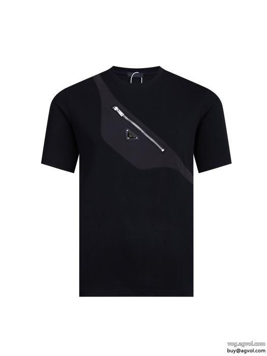 PRADA高級感のあるデザイン売切必至コピー ブランド 優良半袖Tシャツ_0_0
