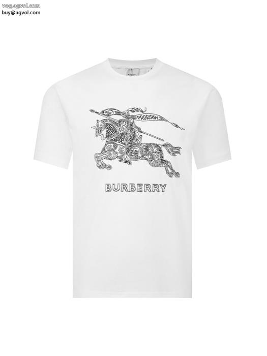 BURBERRY大人っぽいお洒落な印象に半袖Tシャツブランド スーパー コピー 優良_0_1