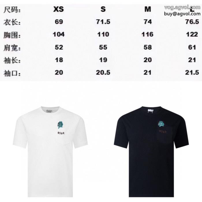 抜群な魅力的なアイテム22/23AW新作 ブランド 通販半袖TシャツDIOR_0_3