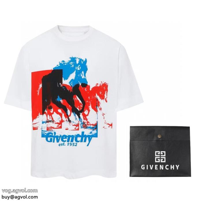 半袖Tシャツ偽 ブランド 販売2024年新作通販おしゃれ上級者に着GIVENCHY_0_1