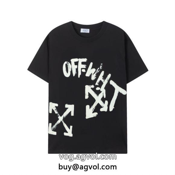 半袖Tシャツ偽 ブランドOff-White人気話題着心地の良い_0_0
