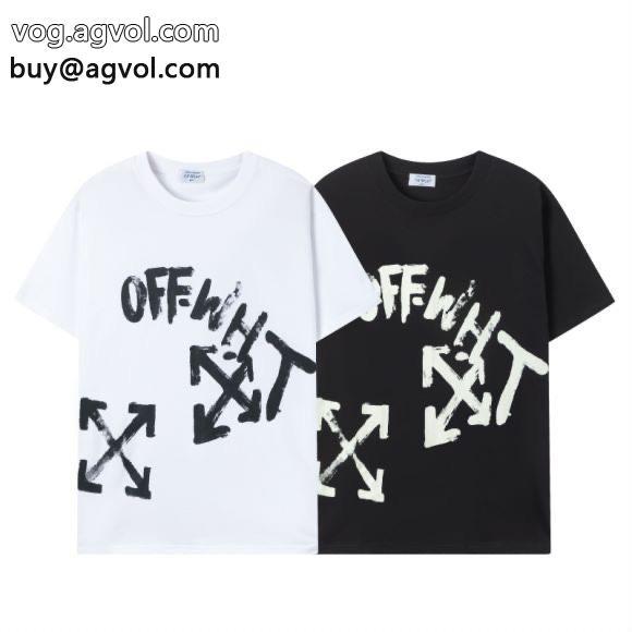 半袖Tシャツ偽 ブランドOff-White人気話題着心地の良い_0_1