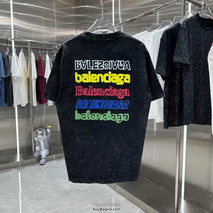 balenciaga23新作セール流行の最前線スーパー コピー 通販 優良半袖Tシャツ_0_1