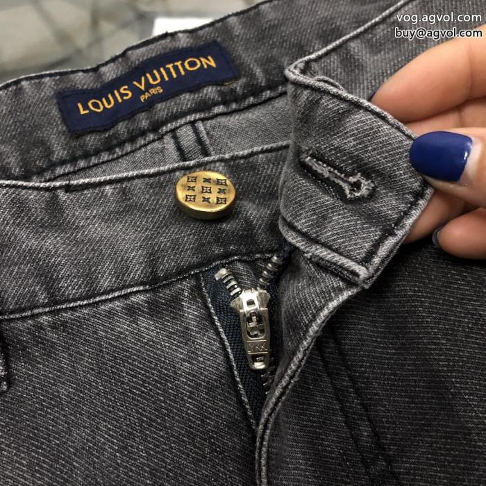 ジーンズLOUIS VUITTONブランド フェイク素敵なデザイン限定デザイン_0_2