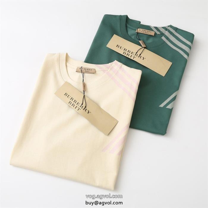 NEW素敵軽やかな印象BURBERRYコピー ブランド 優良半袖Tシャツ_0_2