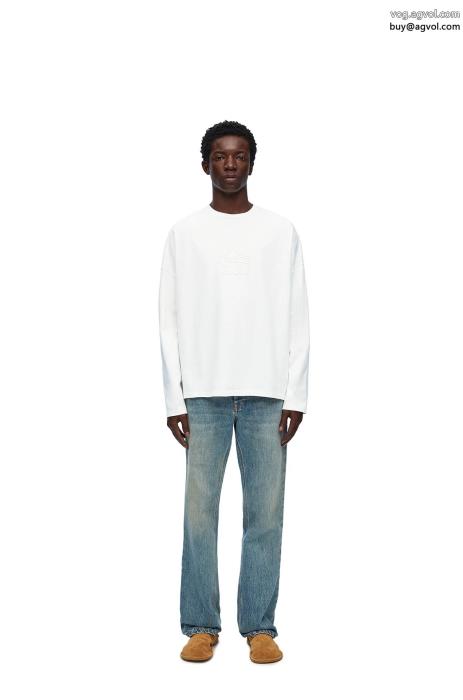 ブランド 偽物ロエベ長袖Tシャツ2024夏色っぽさ2024SS大人OK_0_0