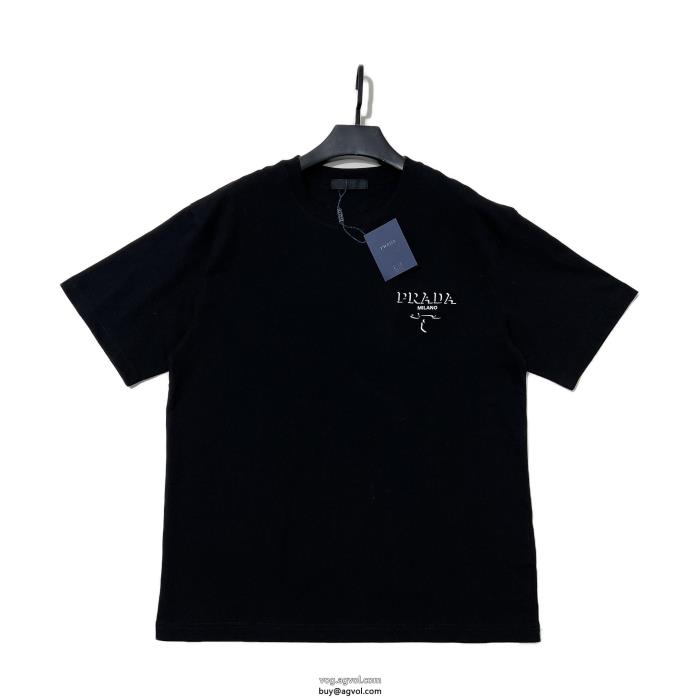 PRADAリッチな印象に素敵デザイン未入荷ブランドコピー 商品 販売半袖Tシャツ_0_0