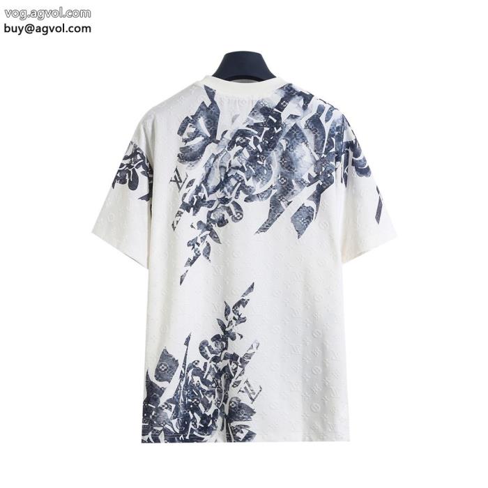 半袖Tシャツルイ ヴィトンスーパー コピー ブランド 専門今年風クール印象_0_1