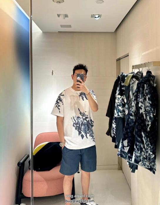 半袖Tシャツルイ ヴィトンスーパー コピー ブランド 専門今年風クール印象_0_2