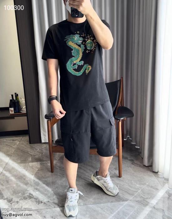 魅力が光る限定特大セール半袖TシャツLOUIS VUITTONスーパー ブランド コピー_0_2