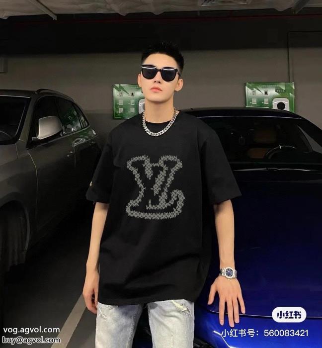 人気商品再入荷愛用ブランド半袖Tシャツブランド レプリカルイ ヴィトン_0_2