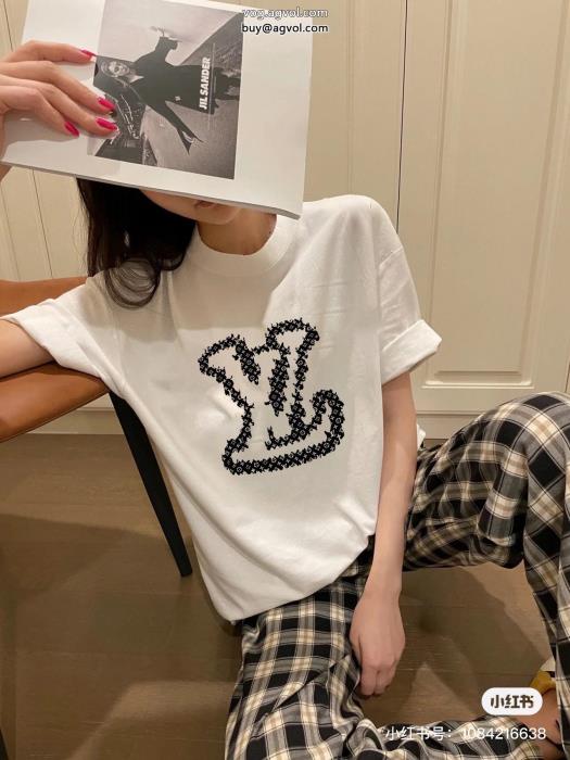 人気商品再入荷愛用ブランド半袖Tシャツブランド レプリカルイ ヴィトン_0_3