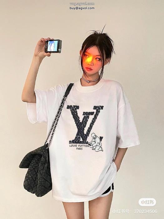 半袖Tシャツルイ ヴィトンスーパー コピー 安心 2024年新作通販大人の色気を印象に_0_2