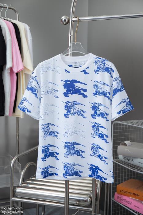バーバリーコピー 商品 通販希少限定きちんと感が抜群半袖Tシャツ_0_2