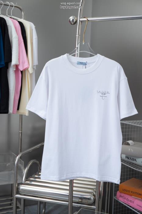 コピー 商品 販売半袖Tシャツ個性的なスタイリングやっぱり欲しい即発送PRADA_0_1
