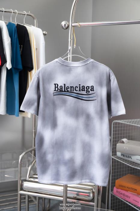 balenciagaリッチな印象にファッション感満々半袖Tシャツスーパー ブランド コピー_0_2