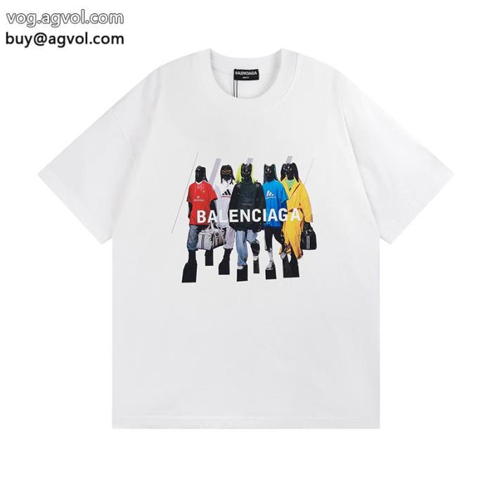 balenciaga雑誌も街も人気アイテム夏の必須アイテムを半袖Tシャツコピー ブランド_0_0