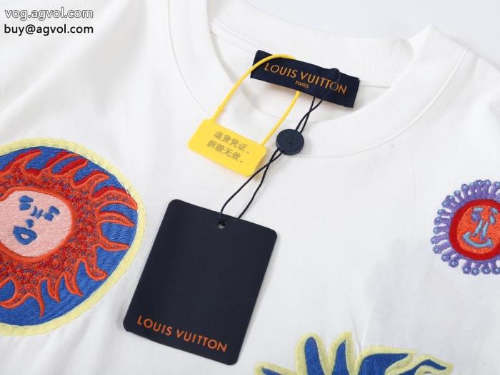 高級感が溢れた完売必至激安 ブランド半袖TシャツLOUIS VUITTON_0_0