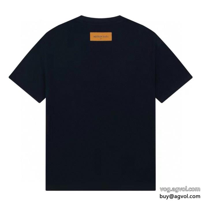 ブランド コピー 通販高い品質を誇るオシャレ度アップ半袖Tシャツルイ ヴィトン_0_2
