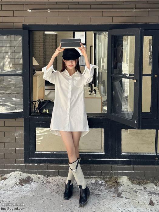 偽物 ブランド 激安PRADA上品で優しい雰囲気に優しい肌触りワンピース_0_3