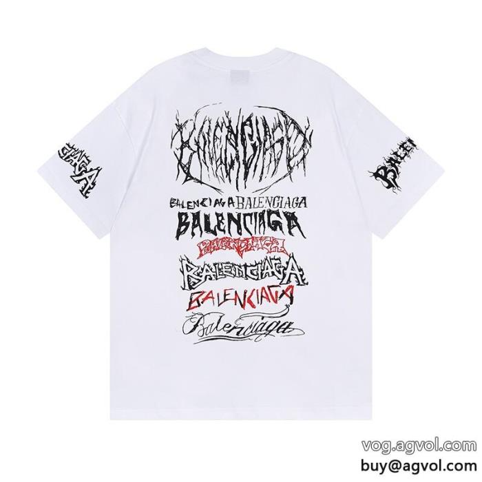 balenciaga半袖Tシャツスーパー コピー 2024の必須アイテム今季はファション感漂う_0_2