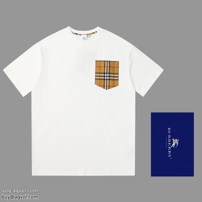 入荷予定リラックス感急上昇バーバリー半袖Tシャツスーパー コピー 品_0_1