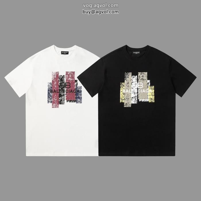 23新作セールシンプル使えるブランド 激安 半袖Tシャツbalenciaga_0_2