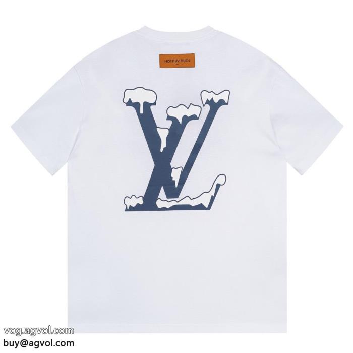 コピー 商品 ブランド不動の人気2024最新きちんと感が強いルイ ヴィトン半袖Tシャツ_0_0
