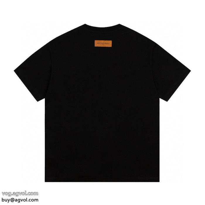 LOUIS VUITTON偽 ブランド半袖Tシャツ欲しい可愛く新鮮特に注目したい_0_2