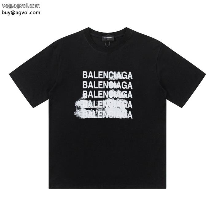 balenciagaオシャレな印象に即完売スーパー コピー  半袖Tシャツ_0_2