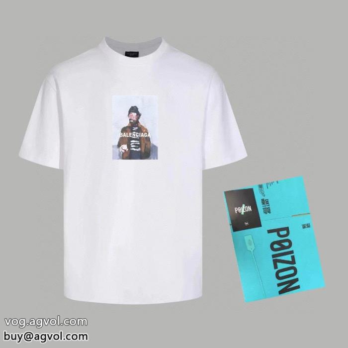 コピー 商品 通販バレンシアガ半袖Tシャツ海外限定イベント2024新作_0_0
