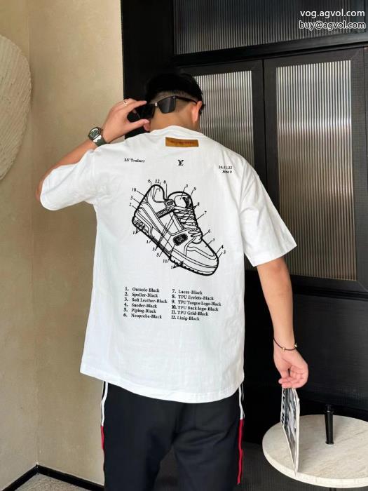 SS23残り僅魅力的なポイントLOUIS VUITTONブランド 偽物 激安半袖Tシャツ_0_3