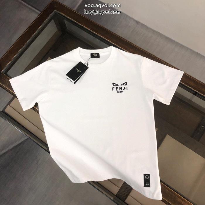 売切必至2024年SSのトレンド半袖Tシャツフェンディコピー 商品 販売_0_3